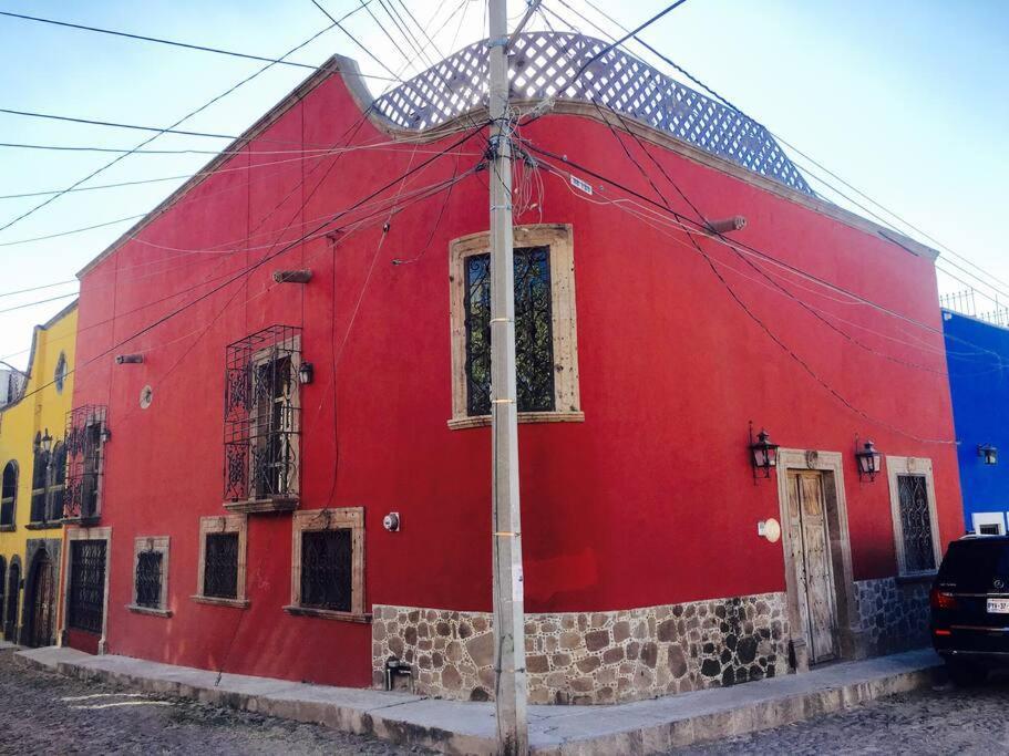 サン・ミゲル・デ・アジェンデ Casa Corazon Centro San Miguel Allendeヴィラ エクステリア 写真